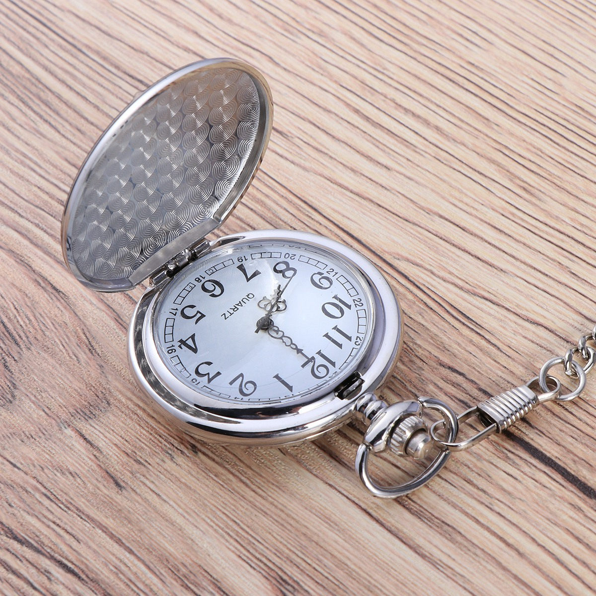 Arabic Formal Wear Men - Silver Vintage Style Men Pocket Watch