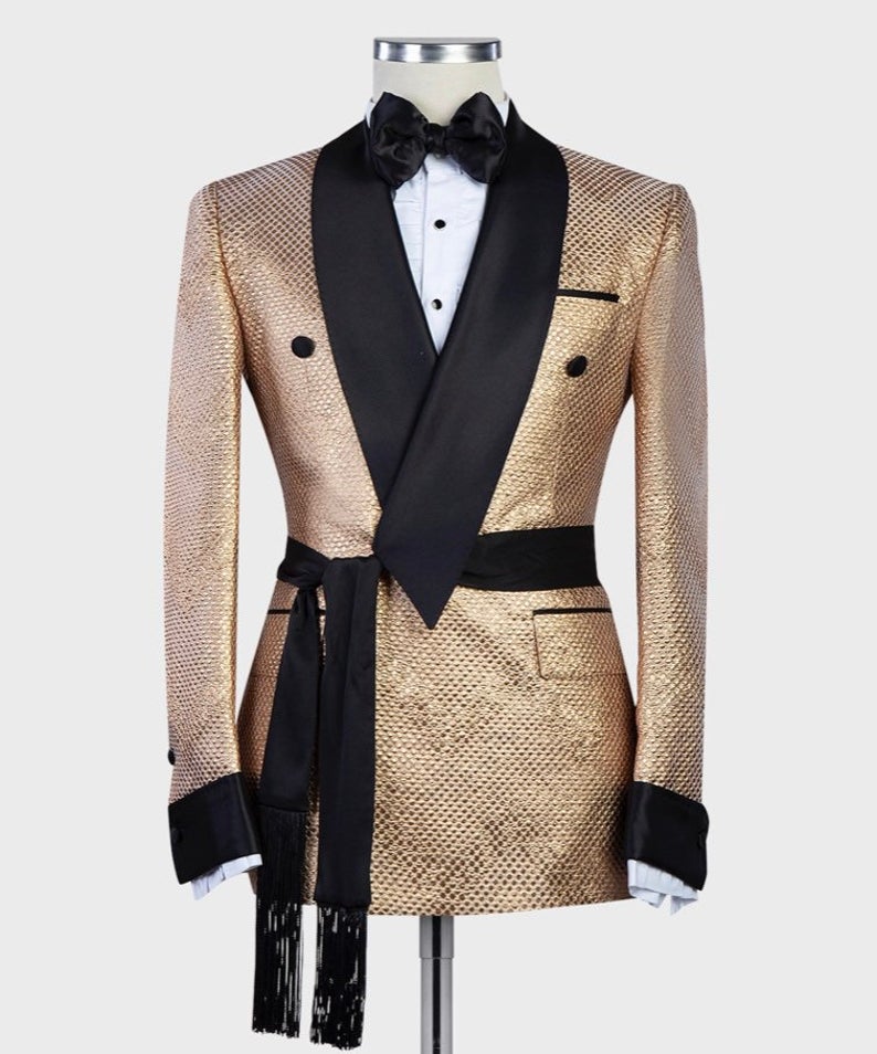 Arabic Luxury Gold Mens Weddin - Arabic Formal Wear Men reseña y precio