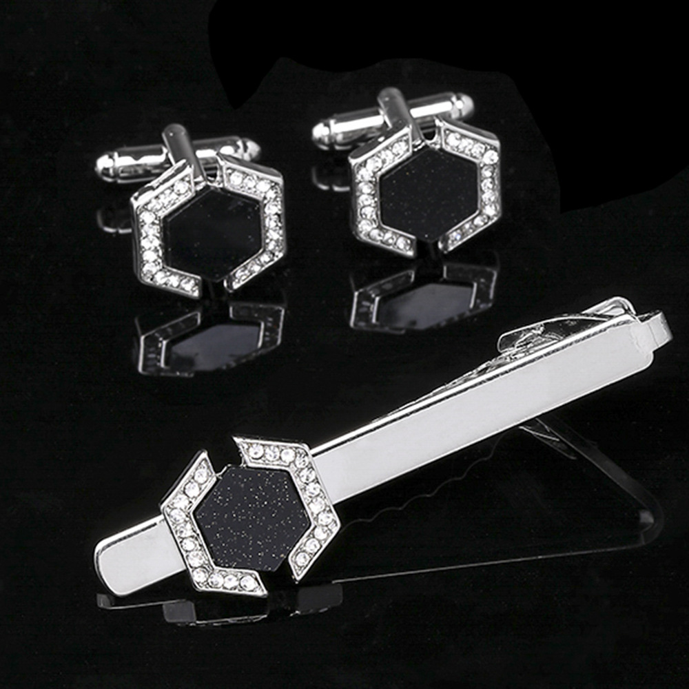 1PCS Starry Sky Geometric Hexa - Men Formal Wear With Tie reseña y precio