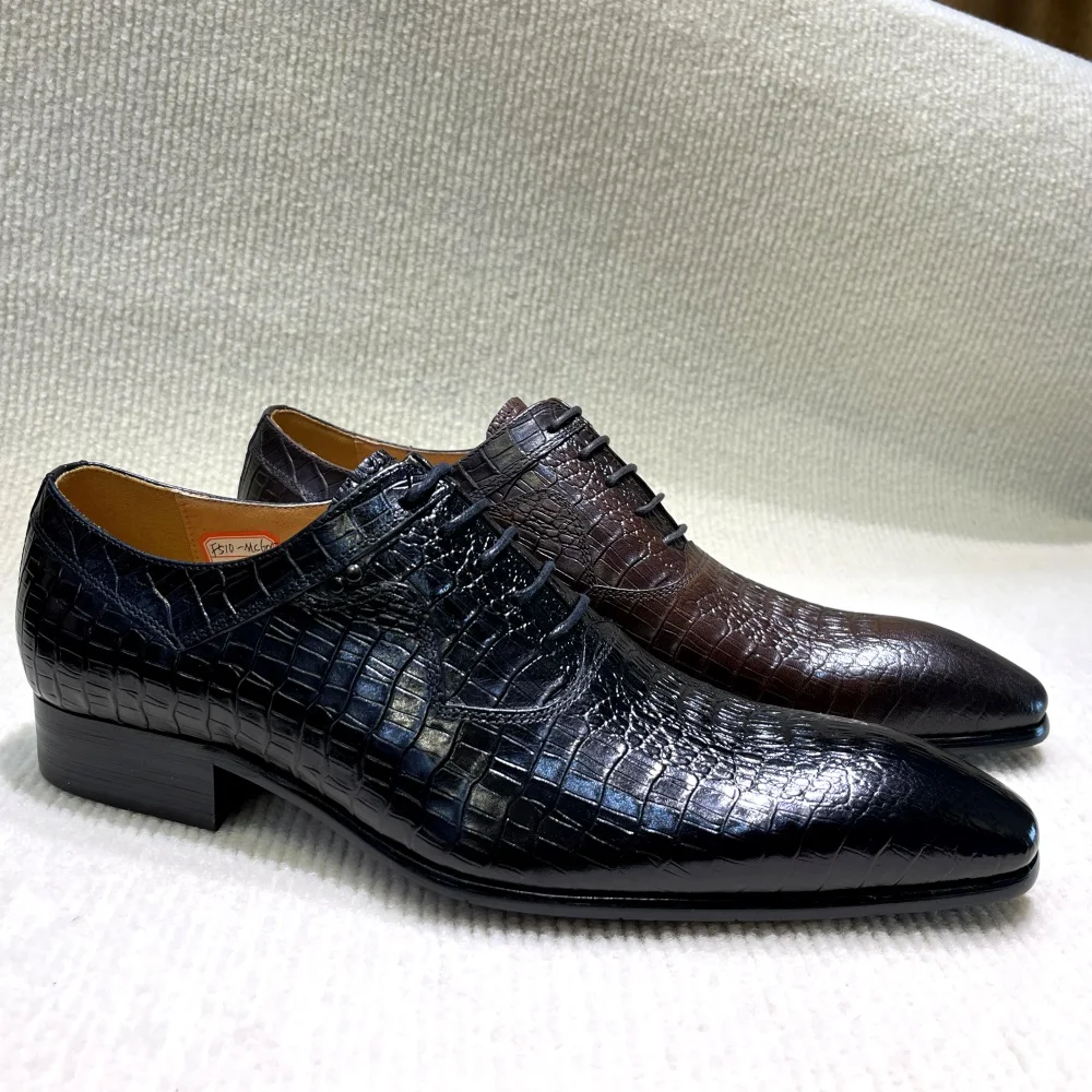 Italian Luxury Men's Pointed T - Men'S Formal Office Wear Shoes reseña y precio