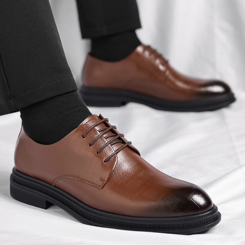 Mens Black Vintage Genuine Lea - Men'S Formal Party Wear Shoes reseña y precio