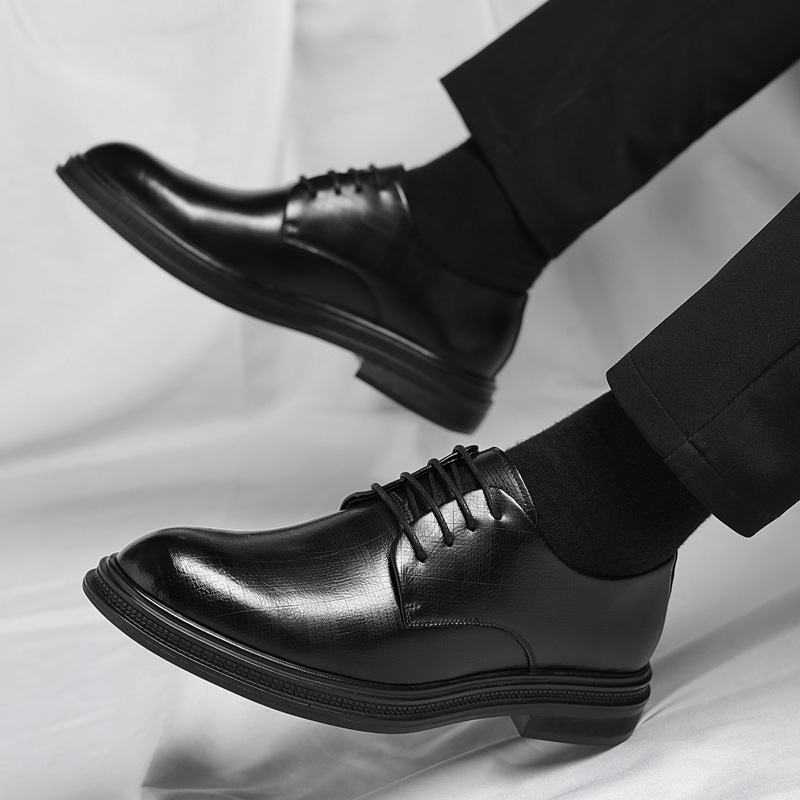 Mens Black Vintage Genuine Lea - Men'S Formal Party Wear Shoes reseña y precio