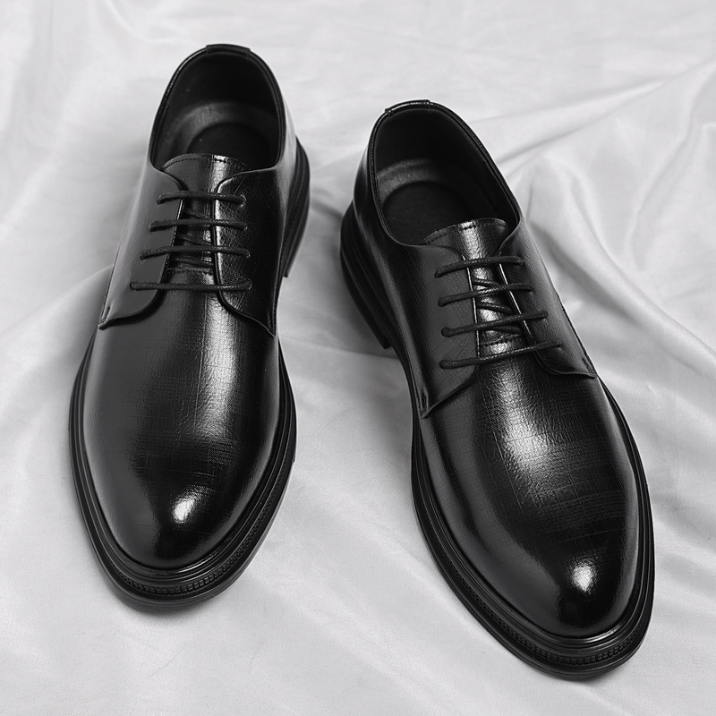 Mens Black Vintage Genuine Lea - Men'S Formal Party Wear Shoes reseña y precio