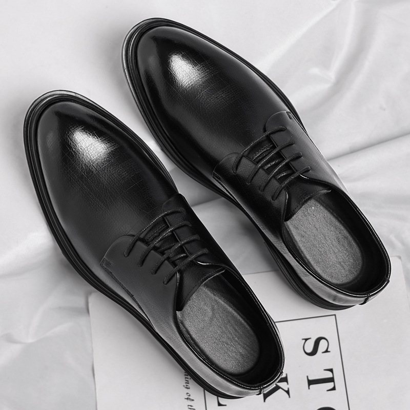 Mens Black Vintage Genuine Lea - Men'S Formal Party Wear Shoes reseña y precio