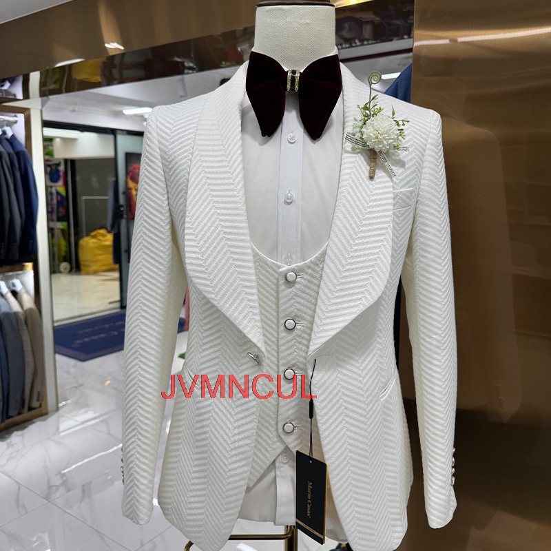 Men's Modern 3 Piece Suit Slim - Men'S Formal Wear For Reception reseña y precio