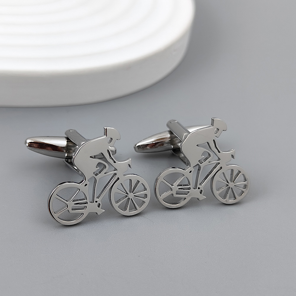 Bicycle racer gold-plated cuff - Men Formal Wear With Tie reseña y precio