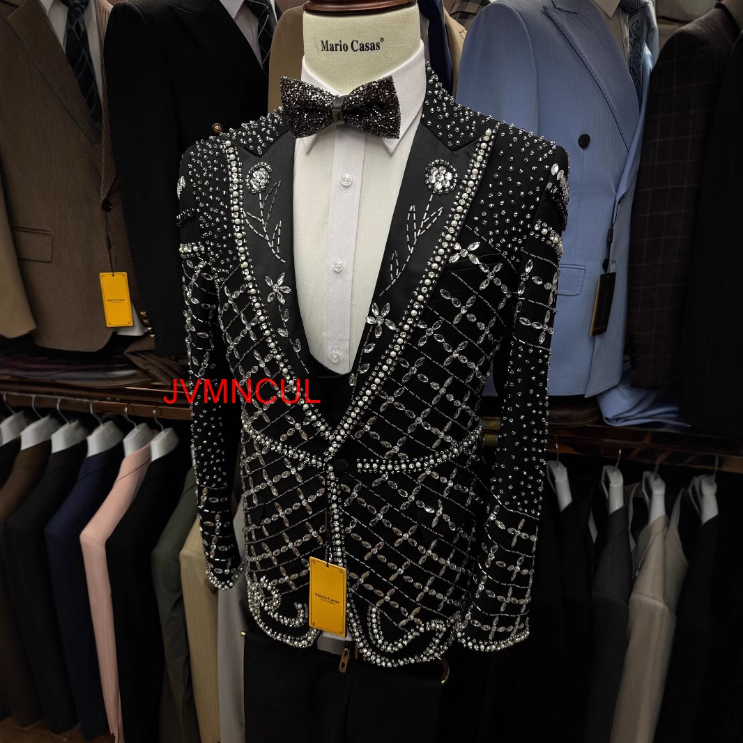Men's Luxury Embroidered Suit  - Men'S Formal Wear For Reception reseña y precio