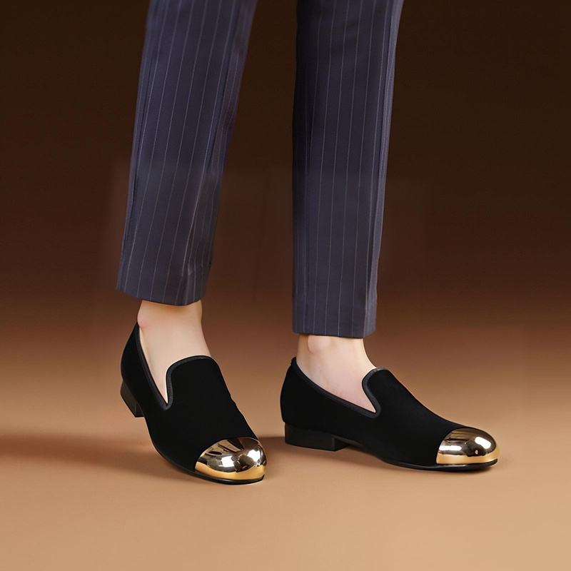 Piergitar Classic Model Black  - Men'S Formal Wear Slippers reseña y precio