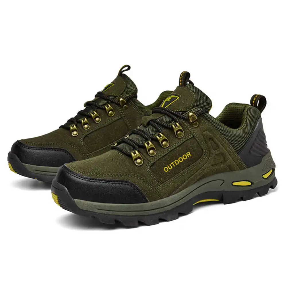 Non-slip Lace Up Hiking Tennis - Men'S Formal Wear Slippers reseña y precio