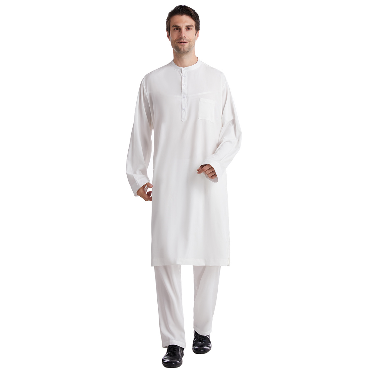 Muslim Men Jubba Thobe 2 Pice  - Arabic Formal Wear Men reseña y precio