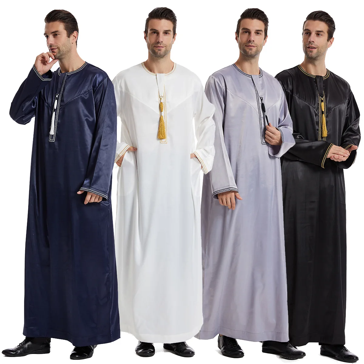 Eid Dress for Muslim Men Jubba - Arabic Formal Wear Men reseña y precio