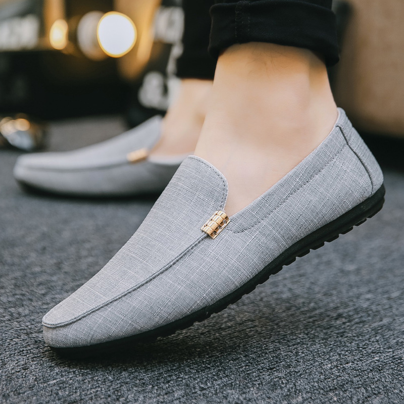 Men Casual Shoes Canvas Slip O - Men'S Formal Party Wear Shoes reseña y precio