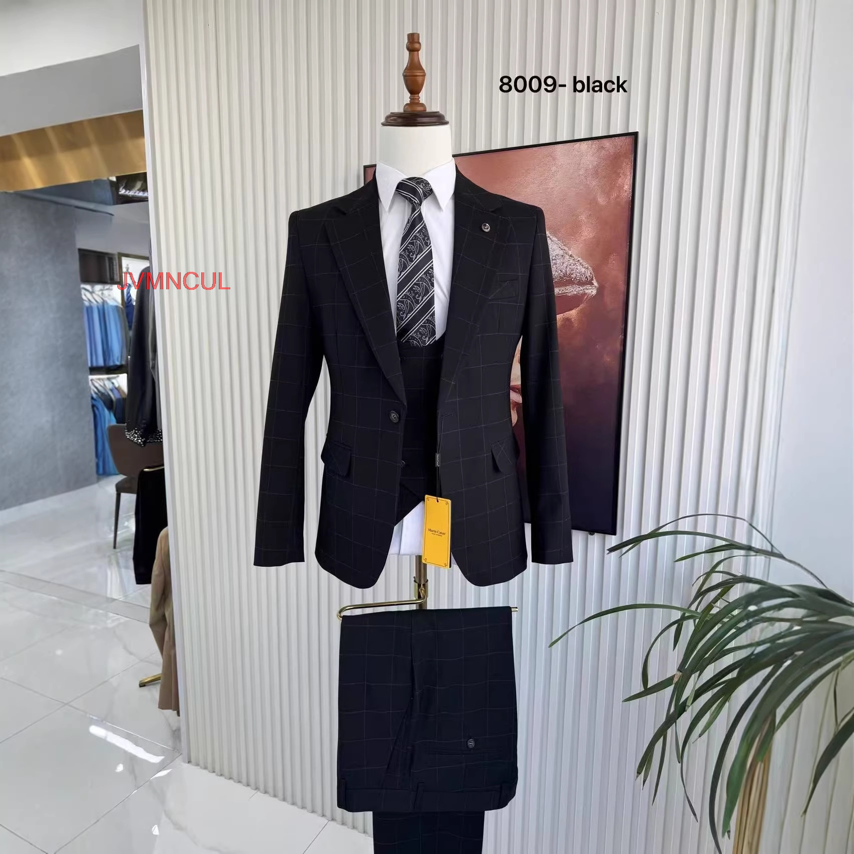 2026 Fashion Men's Checkered 3 - Men'S Formal Wear For Reception reseña y precio