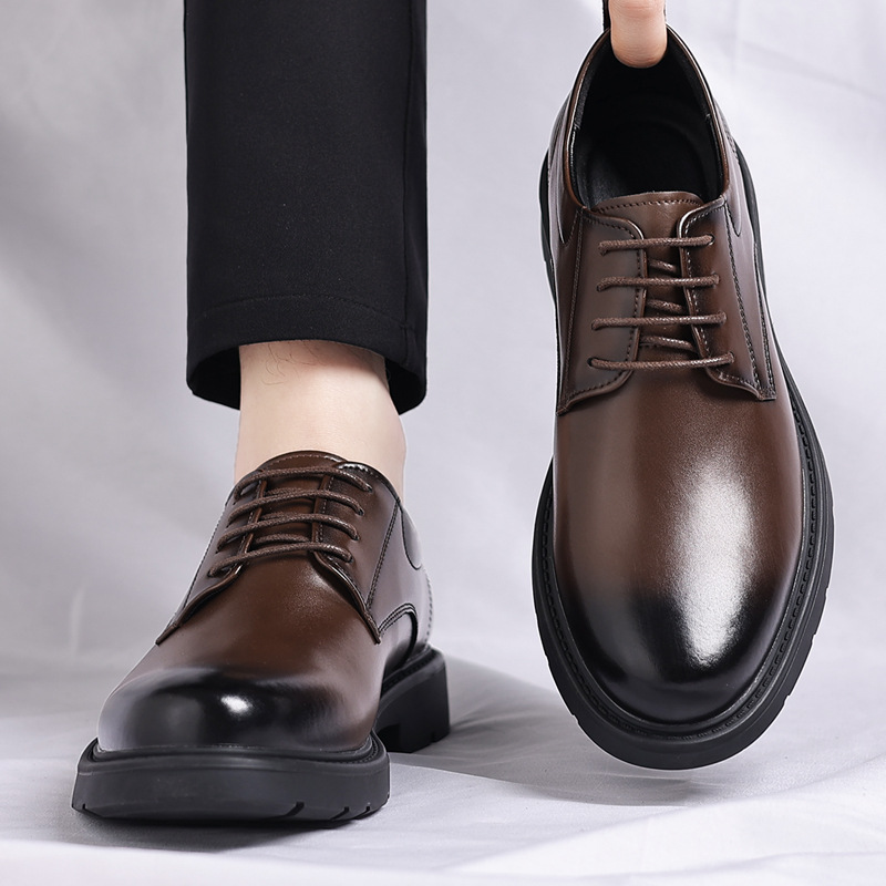 Men's leather shoes business f - Men'S Formal Party Wear Shoes reseña y precio