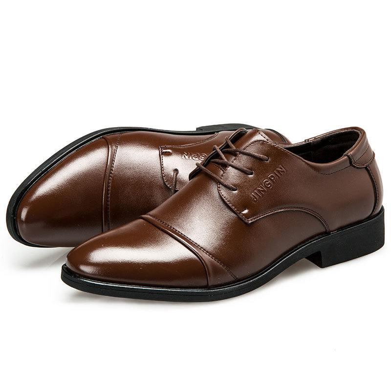Large-Sized Men's Leather Shoe - Men'S Formal Party Wear Shoes reseña y precio
