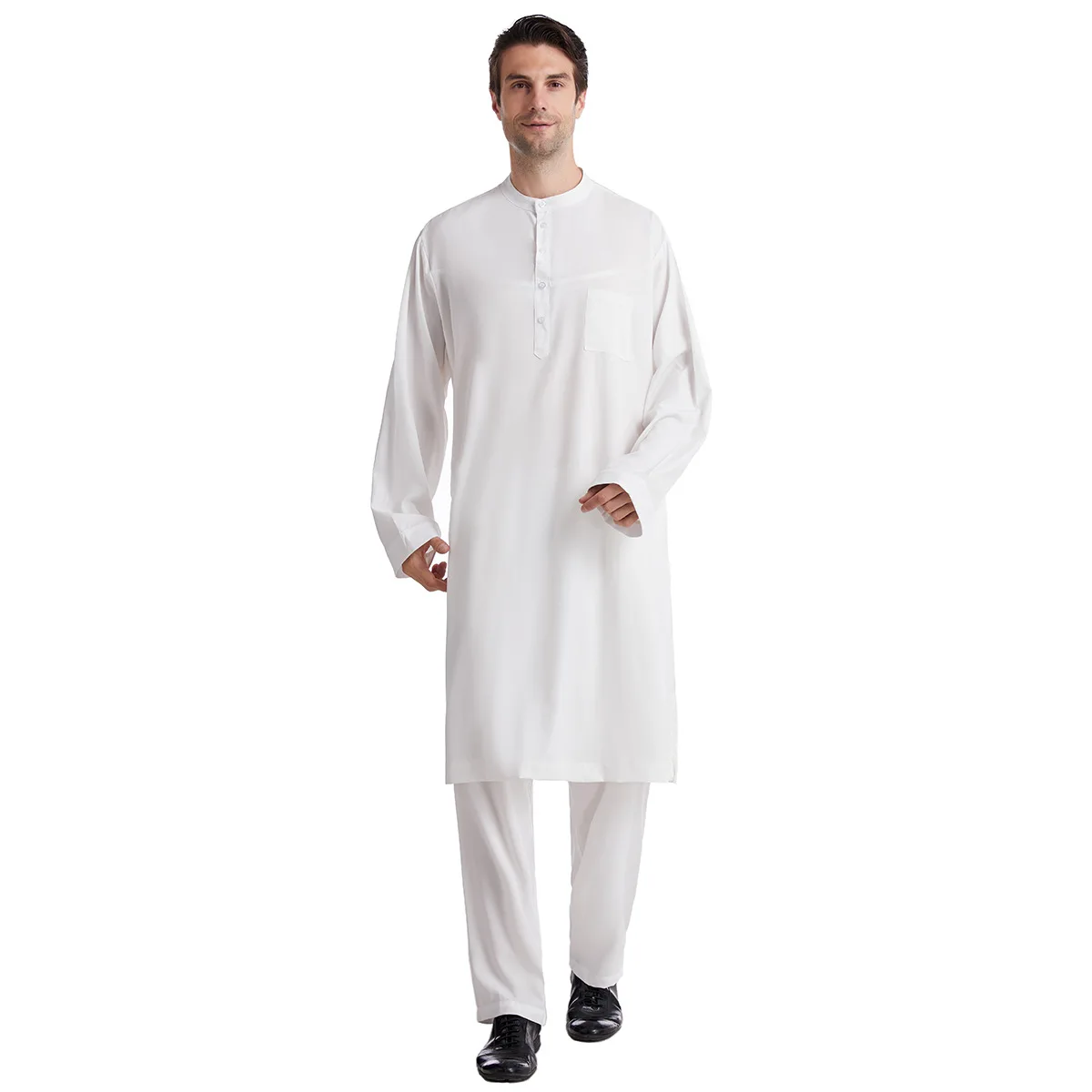 Muslim Men Jubba Thobe 2 Pice  - Arabic Formal Wear Men reseña y precio