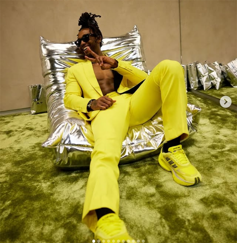 Fashion Yellow Men Suit Set 2  - Formal Wear For Men Yellow reseña y precio