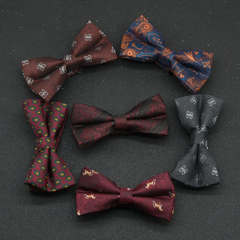 Bow tie men wedding double gro - Men Formal Wear With Tie reseña y precio