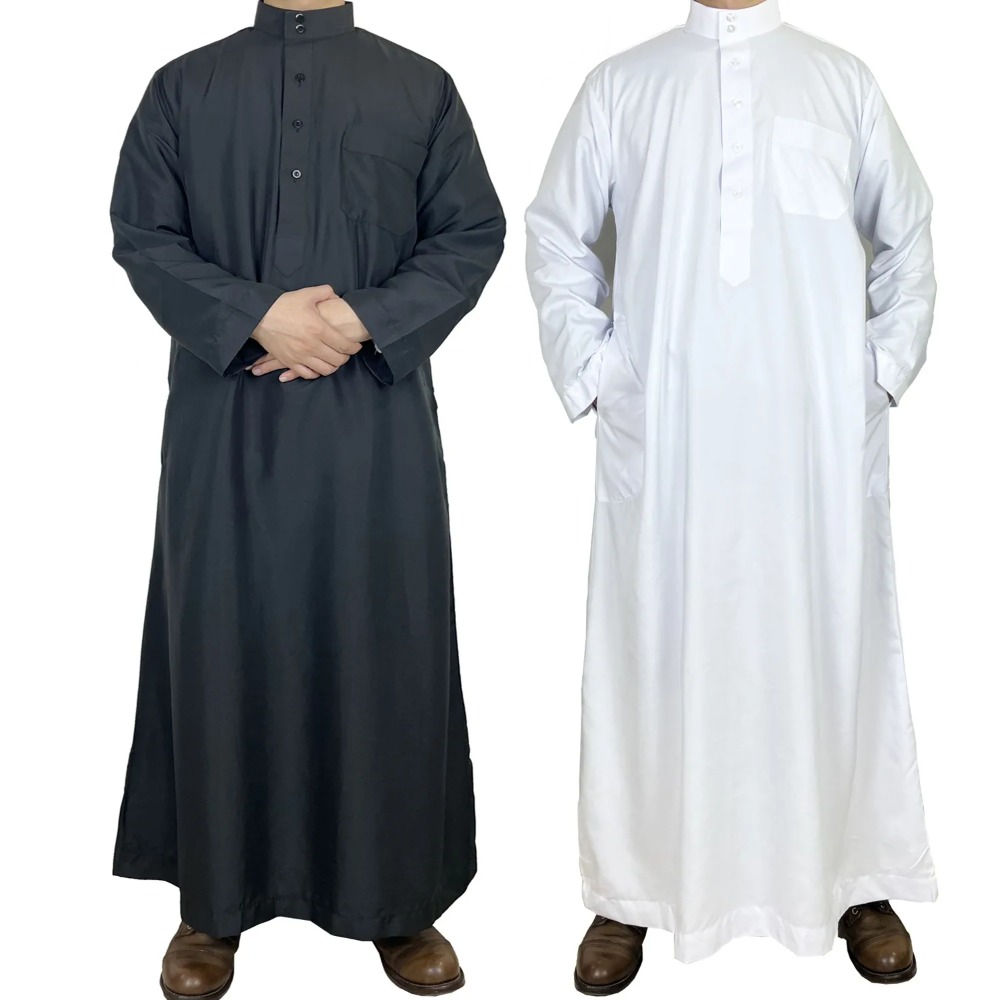 Mens Polyester Qatari Thobe St - Arabic Formal Wear Men reseña y precio