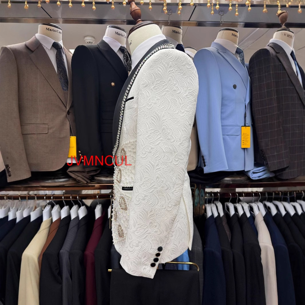 Men's Premium Embroidered Suit - Men'S Formal Wear For Reception reseña y precio