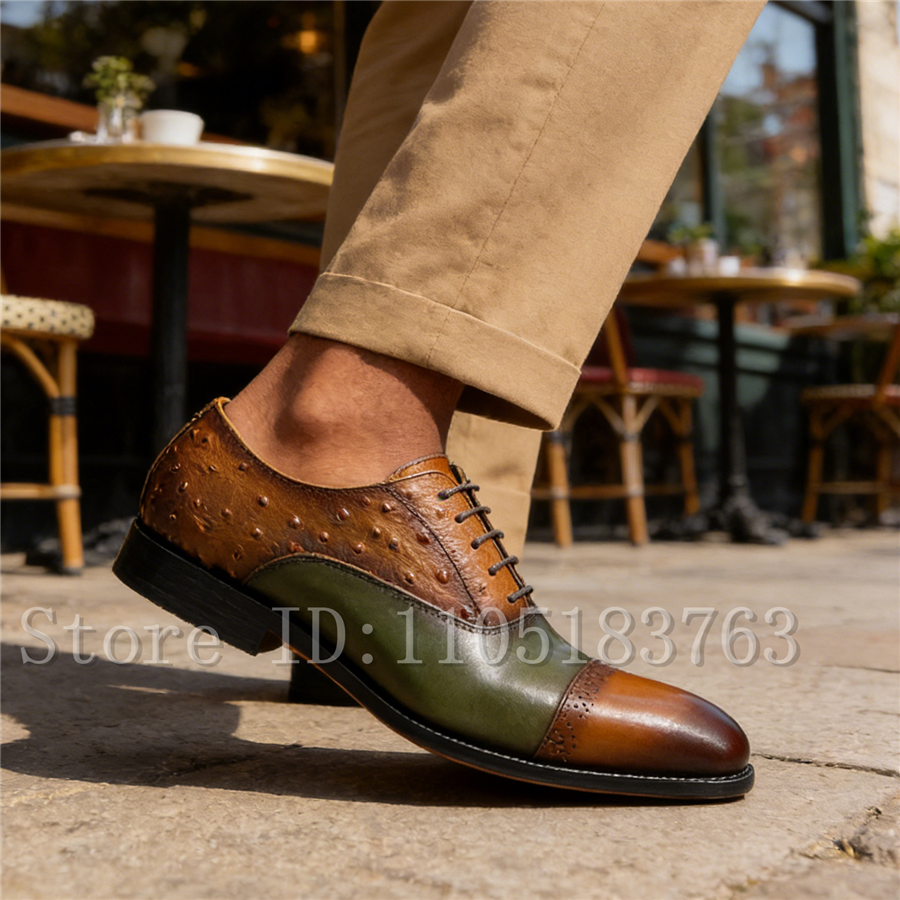 Men's Genuine Leather Formal D - Men'S Formal Office Wear Shoes reseña y precio