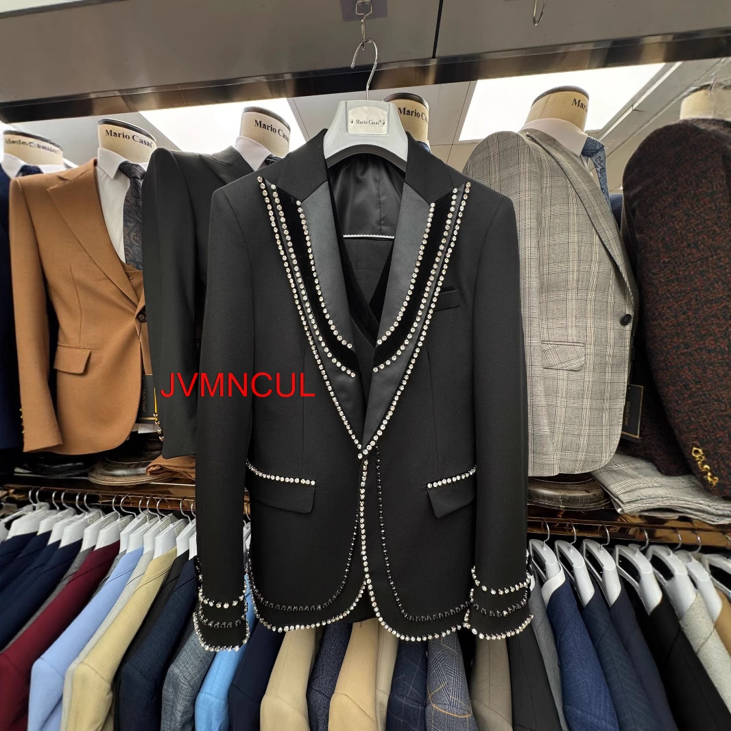 Men's Fashion 3 Piece Suit Sli - Men'S Formal Wear For Reception reseña y precio