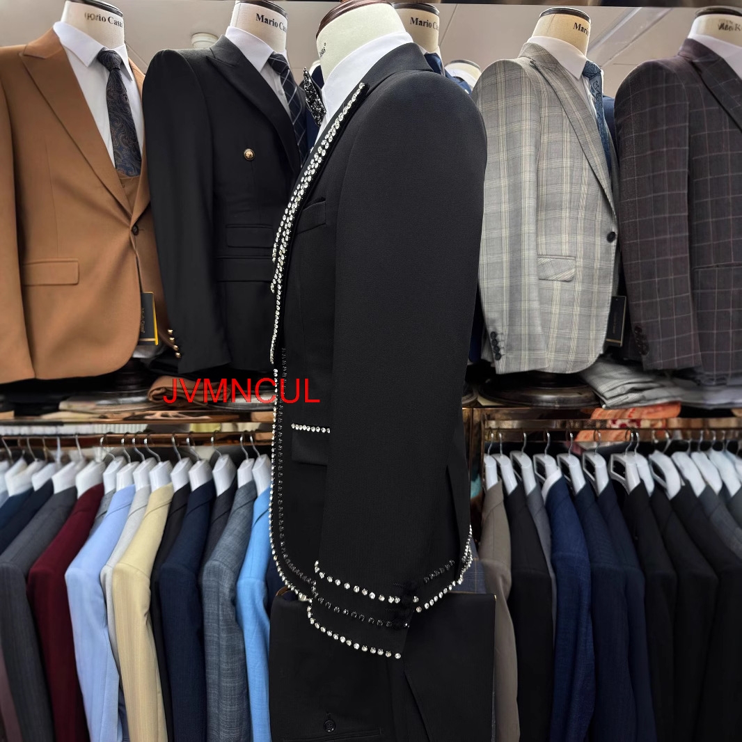 Men's Fashion 3 Piece Suit Sli - Men'S Formal Wear For Reception reseña y precio