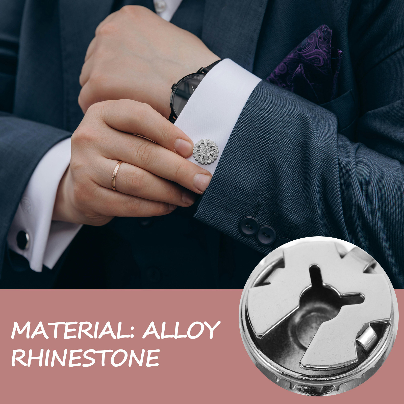 Sophisticated Diamond Look Rhi - Men Formal Wear Look reseña y precio