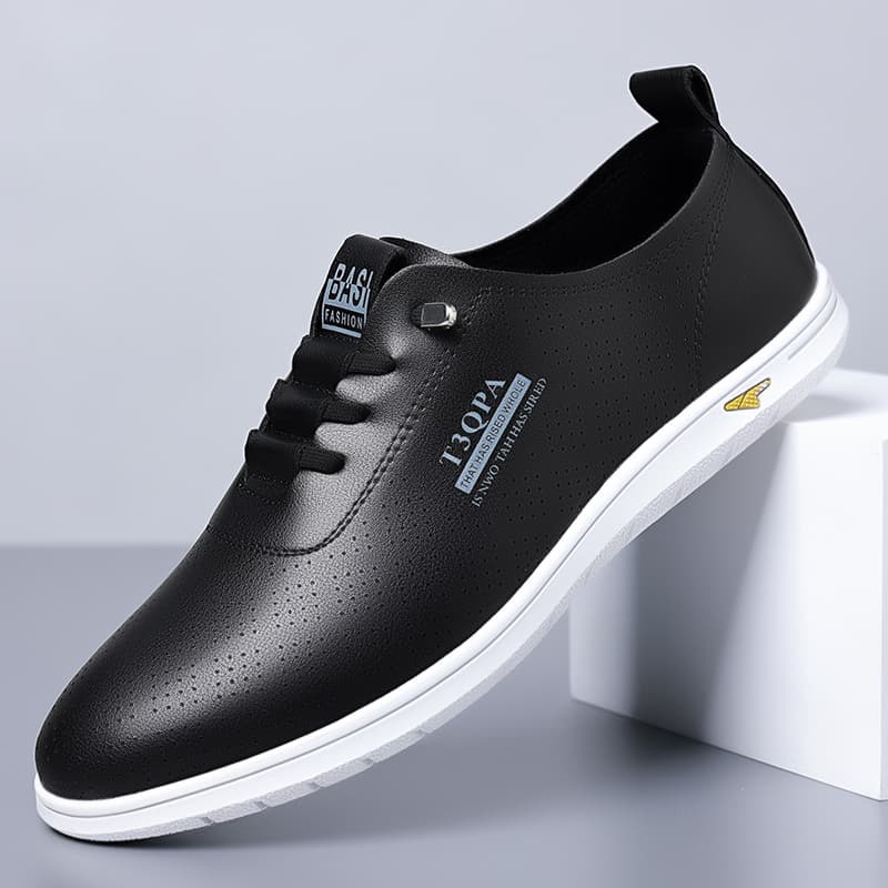Men Slip On Solid White Leathe - Men'S Formal Office Wear Shoes reseña y precio
