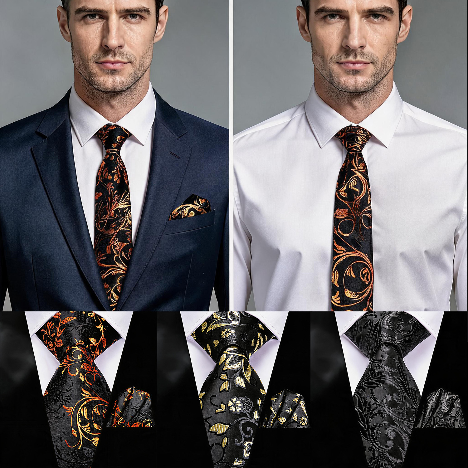Men 2Pcs Formal Kit Gold Or Ye - Formal Wear For Men Yellow reseña y precio