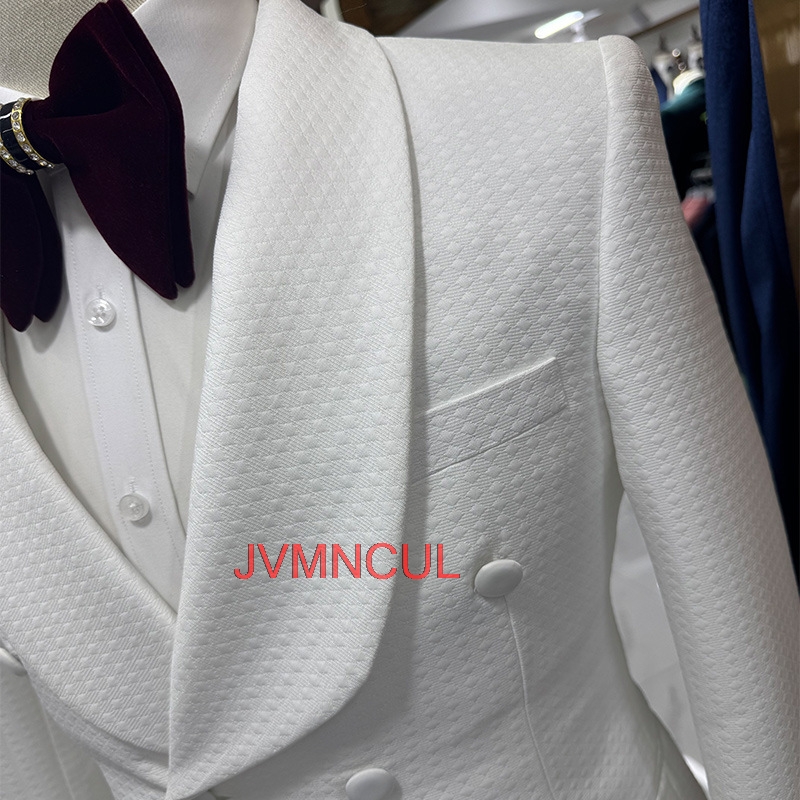 Men's Jacquard 3 Piece Suit Ta - Men'S Formal Wear For Reception reseña y precio