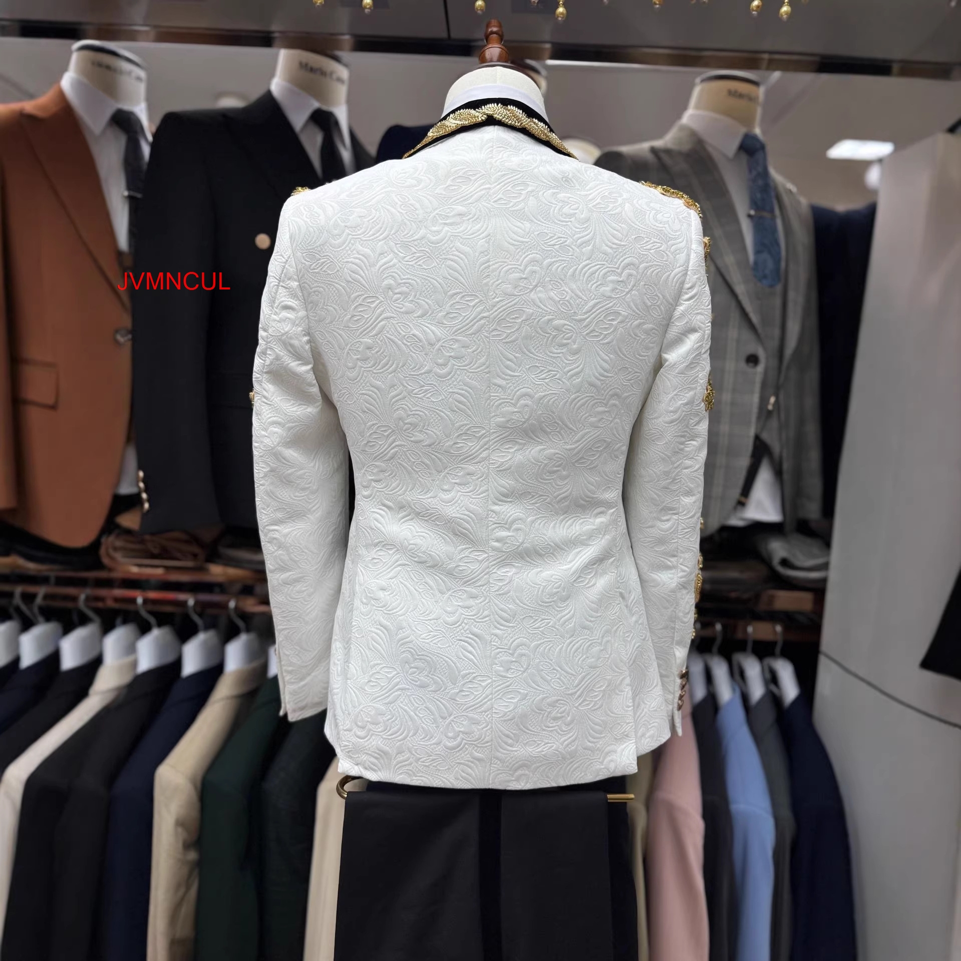 Men's Luxury Handmade 3 Piece  - Men'S Formal Wear For Reception reseña y precio