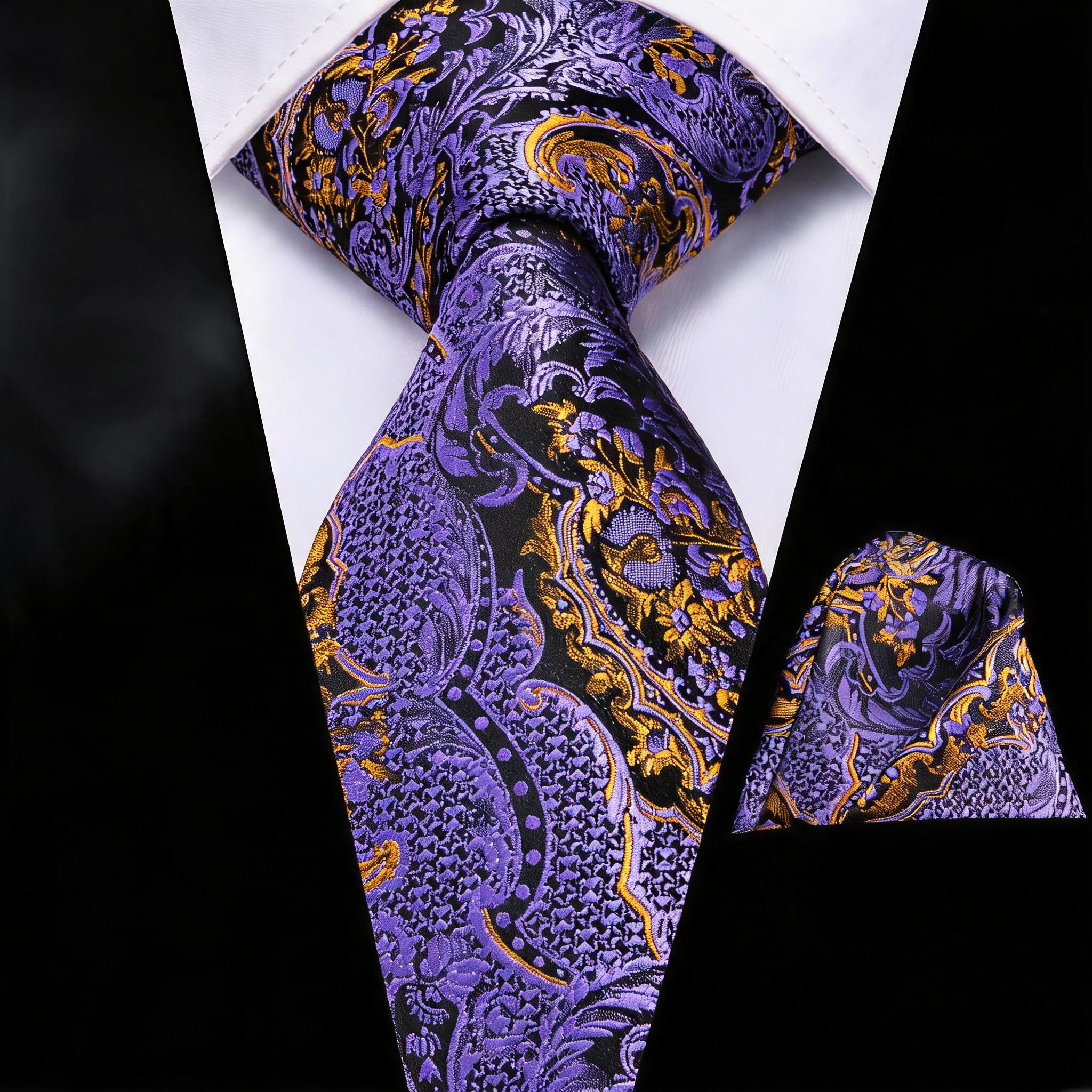 Green Or Gray Or Purple Paisle - Men Formal Wear Purple reseña y precio